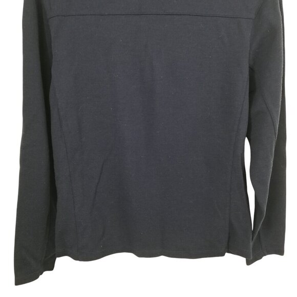 Ibex Blue Mock Neck Full Zip 100% Merino Wool Cardigan Sweater Size M Outdoor - Picture 9 of 11